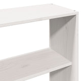 Bed Frame without Mattress White 180x200 cm Super King Solid Wood Pine 3323681