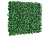 Artificial Shrub Leaf Fence 24 pcs Green 50x50 cm 366635