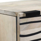 Media Storage Cabinets & Racks White and Black 40 x 33 x 110 cm 4018001