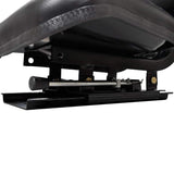 210156 Tractor Seat with Backrest Black