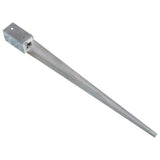 145405 Ground Spikes 6 pcs Silver 7x7x90 cm Galvanised Steel