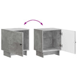 Bedside Cabinet 2 pcs Concrete Grey 43 x 34.5 x 50 cm 893882