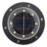 Solar Ground Lights with Ground Spikes Outdoor 12 pcs Warm White 4008203