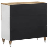 Sideboard 80x33.5x75 cm Solid Wood Mango 4018691