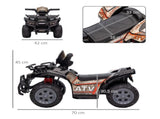 Kids Ride-on Four Wheeler ATV Car with Real Working Headlights for 18-36M T3398P348303