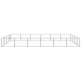 Dog Kennel Silver 24 m Steel 3082152