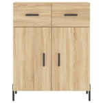 Highboard Sonoma Oak 69.5x34x180 cm Engineered Wood 3198540