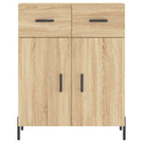 Highboard Sonoma Oak 69.5x34x180 cm Engineered Wood 3198540
