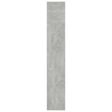 3 Piece Book/TV Cabinet Set Concrete Grey 180x30x180 cm 278792