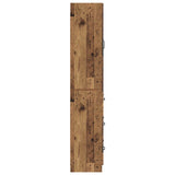 Cabinet Set 2 pcs Old Wood 66 x 34.5 x 87 cm Engineered Wood 3416968