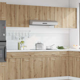 Hanging Cabinet Lyons 2 pcs Artisan Oak 50x31x60 cm Engineered Wood 856114