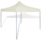 Cream Foldable Tent 3 x 3 m 41463
