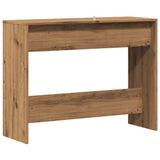 ZNTS Console Table Artisan Oak 100x35x76.5 cm Engineered Wood 856785