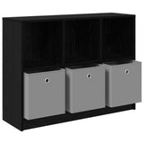 Sideboard with Drawer Black Oak 102 x 32 x 73.5 cm 8000517