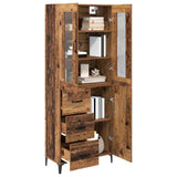 Highboard Old Wood 69.5 x 34 x 180 cm Engineered Wood 3415777
