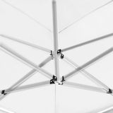 Professional Folding Party Tent Aluminium 6x3 m White 45505