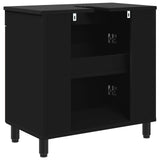 Bathroom Vanity Unit Black 60 x 35 x 60 cm Engineered Wood 889396