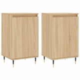Sideboards 2 pcs Sonoma Oak 40x35x70 cm Engineered Wood 831043