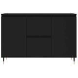 Sideboard Black 101.5x35x70 cm Engineered Wood 827197