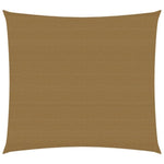 ZNTS Sunshade Sail 160 g/m² Taupe 6x6 m HDPE 311389