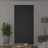 Venetian Blinds Height Adjustable Black 220 x 100 cm Aluminium 42006172