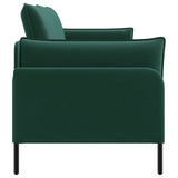 2-Seater Sofa 2-Seater Dark Green 188 x 81 x 89 cm Velvet 42048614
