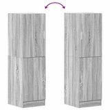 Kitchen Cabinet Grey Sonoma 38x41.5x131.5 cm Engineered Wood 860117
