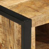Coffee Table 90x50x36 cm Solid Rough Wood Mango 4013555
