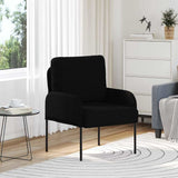 Sofas with Cushion 55cm Black Plywood 42023431