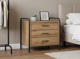 Bedside Cabinet Artisan Oak 48 x 36.5 x 60 cm Engineered Wood 8013540