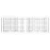 145639 Gabion Raised Bed Galvanised Steel 270x30x90 cm