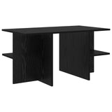 Coffee Table Black Oak 87 x 50 x 45 cm Engineered Wood 8001056