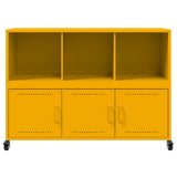 Sideboard Mustard Yellow 100.5x39x72 cm Steel 846737
