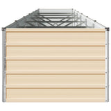 Raised Garden Bed Ivory 480 x 80 x 55 cm cold-rolled steel 8006447