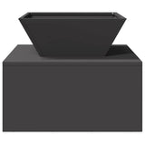 Fire Pit Black 50 x 50 x 40 cm Steel 874583
