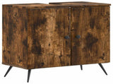 3 Piece Bathroom Cabinet Set BREDA Engineered Wood 3417887