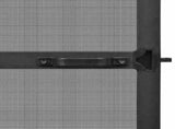 Hinged Insect Screen for Doors Anthracite 100x215 cm 148713