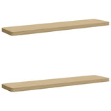 2-Piece Bench Cushions VUGHT 2 pcs 100% Polyester Beige 951485