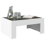 ZNTS Coffee Table with Infinity LED White 70x50x30 cm 847609