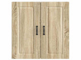 Wall Cabinet PORTO Sonoma Oak 60 x 31 x 80 cm Engineered Wood 885397