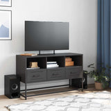 TV Cabinet Black 100.5x39x60.5 cm Steel 846542