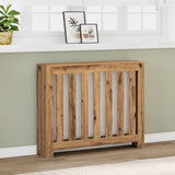 Radiator Cover Artisian Oak 104x20x82 cm Engineered Wood 852743