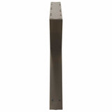 Coffee Table Legs 2 pcs Natural Steel 70x cm Steel 4012715
