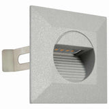 Outdoor LED Wall Lights 6 pcs 2 W Silver Square 45656