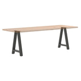 Dining Table Legs A-Shaped 2 pcs Anthracite 60x cm Steel 4012850