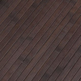 Room Divider Dark Brown Width 800 cm Height 165 cm Bamboo 377016