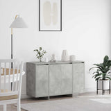Sideboard Concrete grey 120 x 41 x 75 cm Engineered wood 3333899