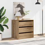 Corner Chest of Drawers Artisian Oak 60x41x58 cm Engineered Wood 852851