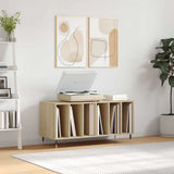 Record Cabinet Sonoma Oak 100x38x48 cm Engineered Wood 831743