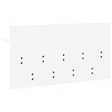 Wall-Mounted Coat Rack White 80 x 40 x 12 cm Engineered wood 874435